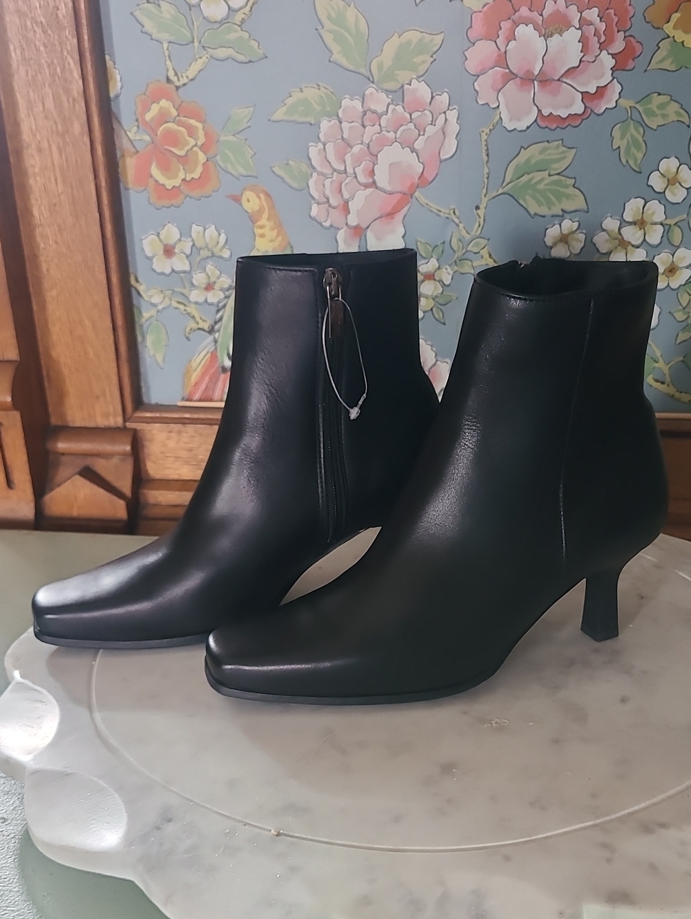La Canadienne Heeled Leather Ankle Boot